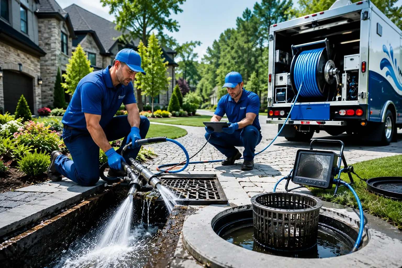 Local outdoor drain cleaning professionals in Flom, MN