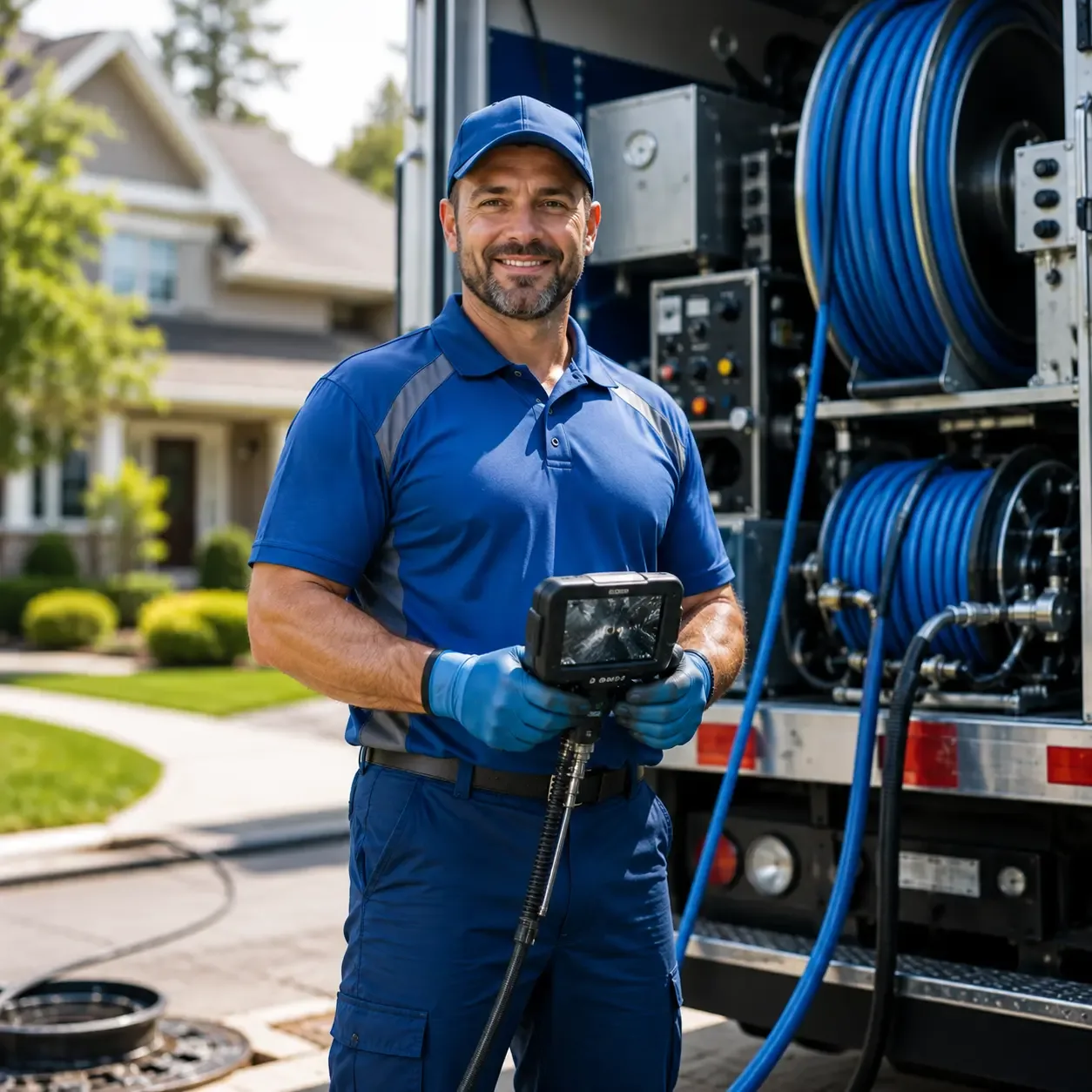 Local outdoor drain cleaning specialists in Flom, MN